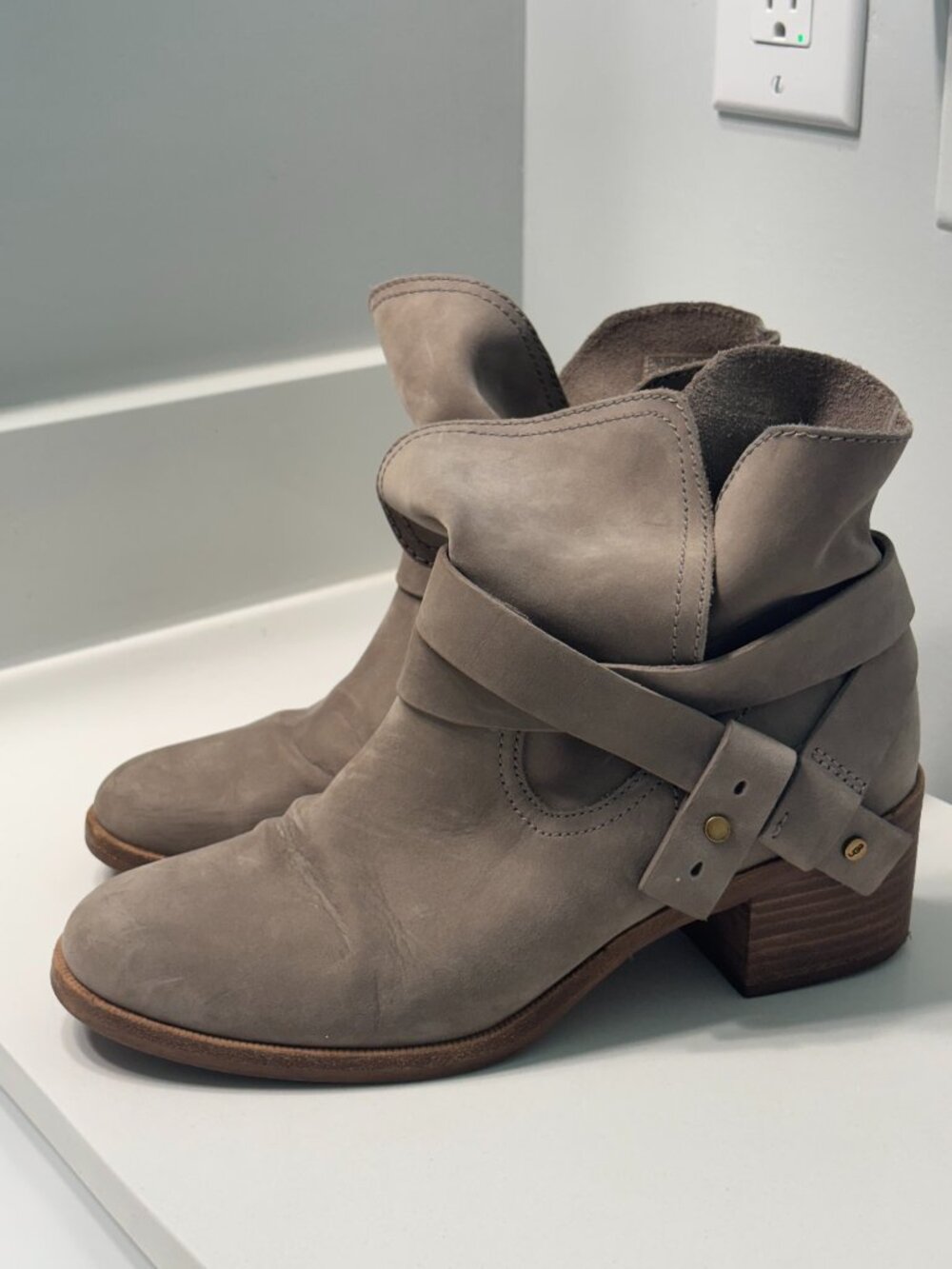 UGG Elora Suede Ankle Boots